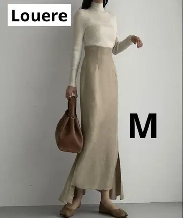 [새상품] 루엘레 머메이드 스커트 하이웨스트 헤링본 무늬 가을/겨울 M