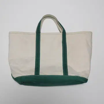 LLBean 보트 앤 토트 80s 빈티지 그린 파랑 귀 2색 택