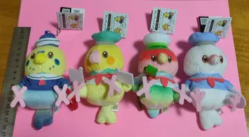 유토리야 마린버드 작은 새 봉제 인형 마스코트 전 4종 세트