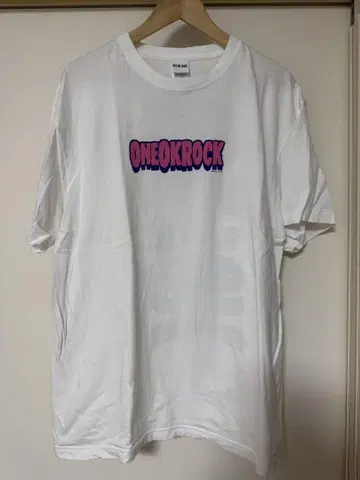 ONE OK ROCK 티셔츠 XL 화이트