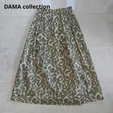 DAMA Collection 자카드 플레어 스커트