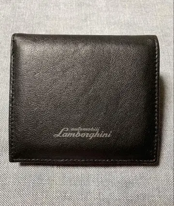 컨디션 최상 지갑 람보르기니 이단 접이식