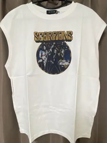 미착용 scorpions 스콜피온즈 프렌치 슬리브