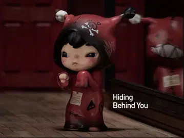 POPMART Hirono / Hiding Behind You
