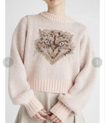 furfur 트리트 캣 모헤어 스웨터