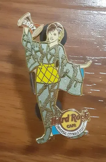 하드 록 카페 기모노 배지 pin