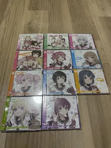유루유리 캐릭터 송 전체 12장 CD 세트