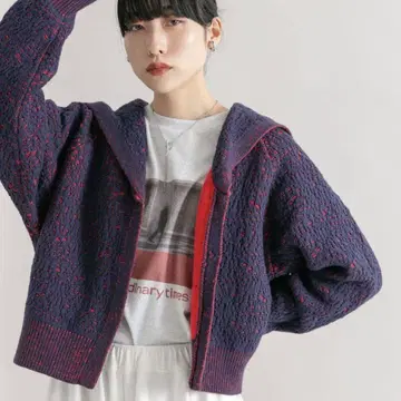 KBF JQ 세일러 카라 가디건 가을/겨울