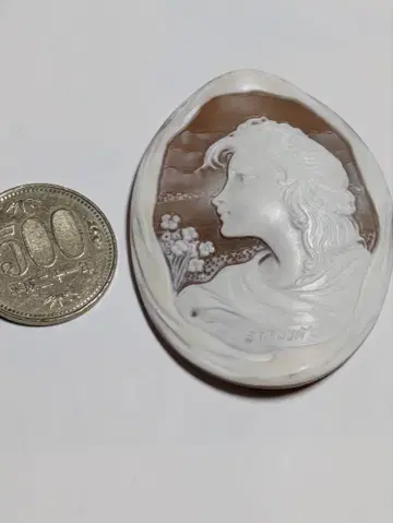 쉘 카메오 2 shell 주얼리 jewelry 조각 CAMEO