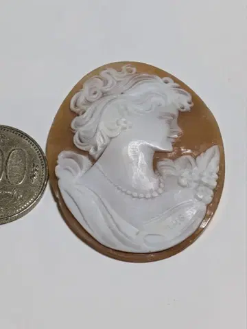 쉘 카메오 4 shell 주얼리 jewelry 조각 CAMEO