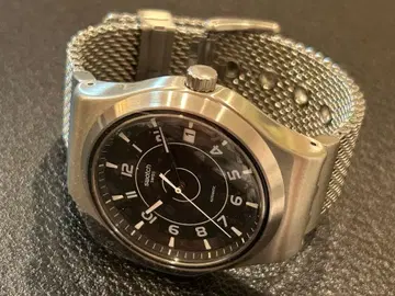 손목시계 자동 와인딩 스와치 밀리터리 워치 새상품급