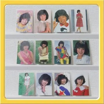 카시와바라 요시에 님 라미네이티드 사진 카드 23장