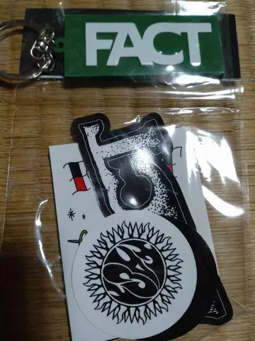 FACT 키링 스티커 세트
