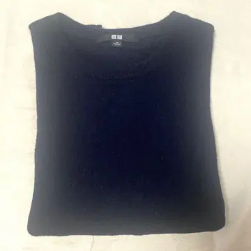 [ UNIQLO ] 캐시미어 100% 긴팔 스웨터 네이비 M
