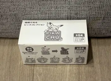 포켓몬 센터 어둠 속에서 빛나는 핀즈 컬렉션 피카츄