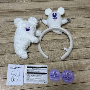 디즈니 할로윈 유령 머리띠 봉제 인형 어깨걸이 2025