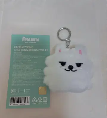 뿔바투 FACE KEYRING 최용명