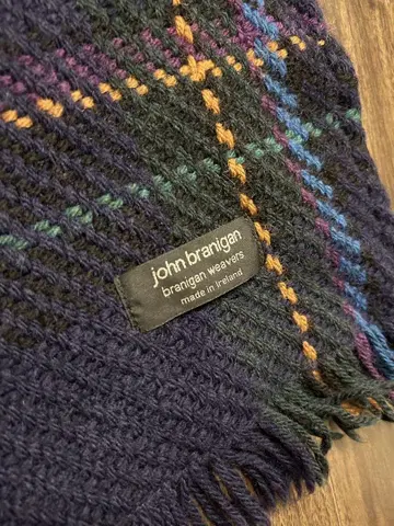 JOHN BRANIGAN 존 브라니건 대형 머플러 스톨