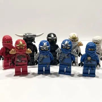 정품 LEGO Ninjago 닌자 미니 피규어 9체 세트