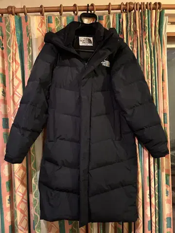 THE NORTH FACE 블랙 다운 자켓 M 롱