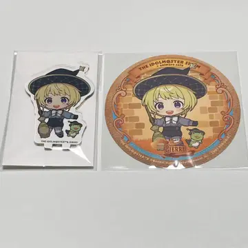 SideM 애니카페 피에르 아크릴 스탠드 코스터 세트