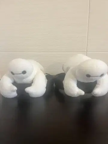 베이맥스 봉제 인형 머리띠 페어 판매