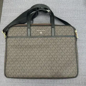 MICHAEL KORS 비즈니스 백 브라운/블랙 PC 백