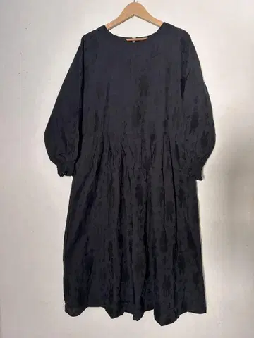 펠리시모 리브인컴포트 미피 자카드 롱 원피스 L 블랙