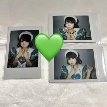하카네 이치고 데뷔 의상 란 폴라로이드 3장 세트