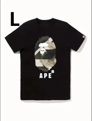 APE@ 카모플라쥬 티셔츠 L 사이즈