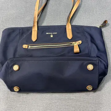 MICHAEL KORS 네이비 토트백