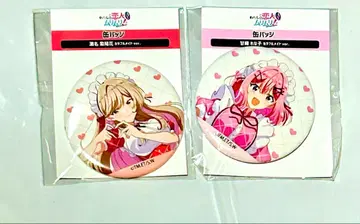 내가 연인이 될 리 없어! 캔뱃지 레나코 수국 와타나레 캔뱃지