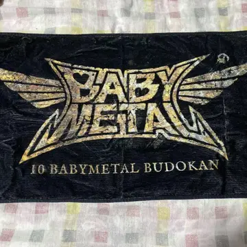 BABYMETAL 10BABYMETAL BUDOKAN 페이스 타월