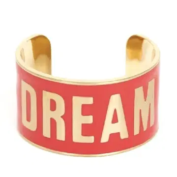 [뱅글] DREAM 뱅글 골드와 빨간색 베네통