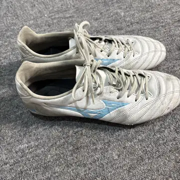 미즈노 축구화 그레이/블루