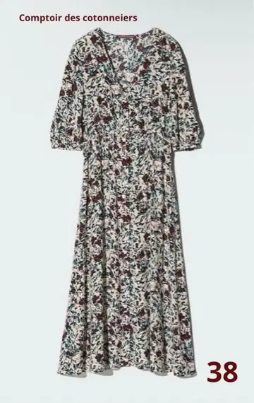 COMPTOIR DES COTONNIERS*2025 SS 롱 원피스