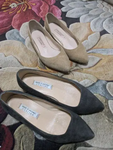 스웨이드 펌프스 모드 에 자코모 2족 세트