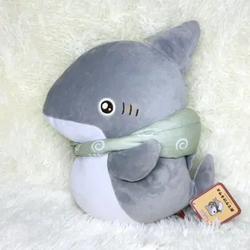 레어 새상품급 택 있음 외출 상어 마슈못치 BIG 봉제 인형