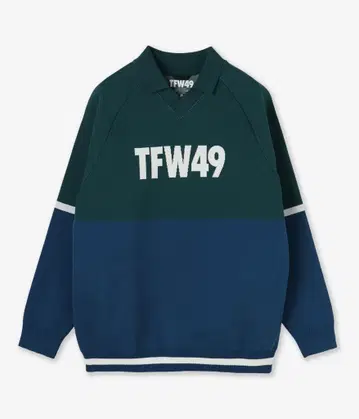 TFW49 택 포함 고기능 폴리에스테르 스트레치 폴로 니트