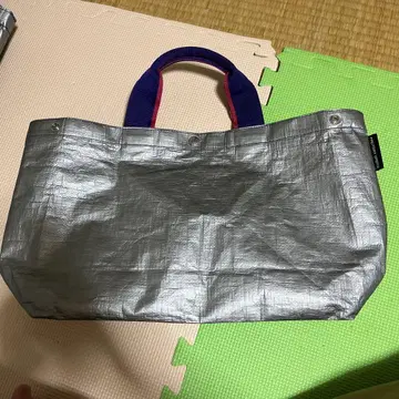 FACTORY OMOTO 실버 토트백