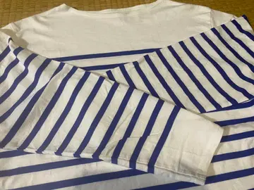 시오타 CIOTA 수빈 코튼 패널 보더 긴팔