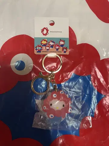 만박 EXPO 산리오 미야쿠미야쿠 키링 클리어 키티