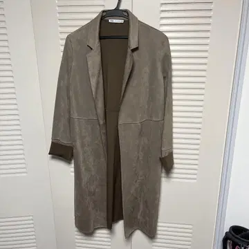 ZARA 베이지 롱 코트
