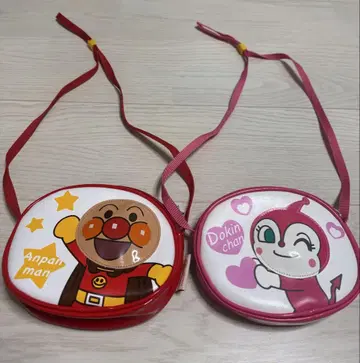 호빵맨 짤랑이 숄더백 세트