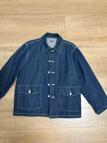 미군 타입 WW2 데님 워크 자켓 제2차 세계 대전 모델