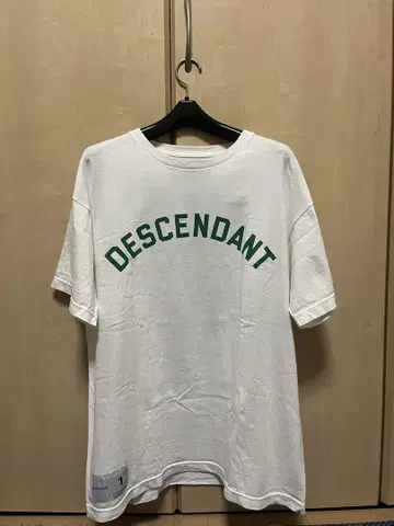 DESCENDANT T셔츠 화이트