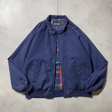 90s LANDS END 랜즈 엔드 드리즐러 자켓 가지색 짧은 기장