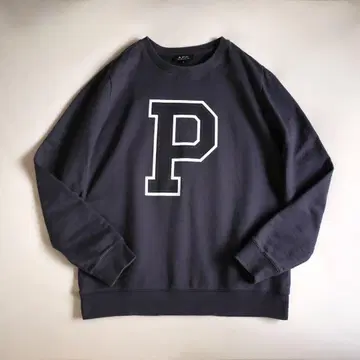 A.P.C. 'P' 로고 스웨트 셔츠