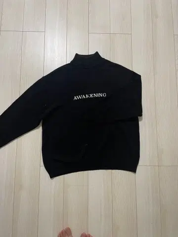 MUZE AWAKENING 스웨터 블랙 야마나카 타쿠야 착용