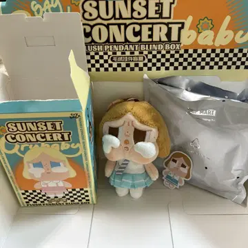 POPMART SUNSET CONCERT 베이비 봉제 인형